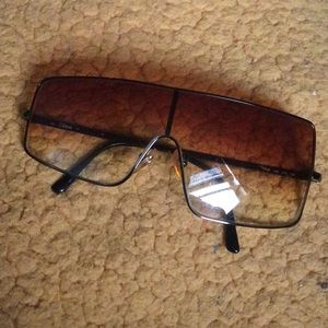 Chloe Brown Gradient Sunglasses